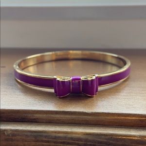 Kate Spade bow bracelet.